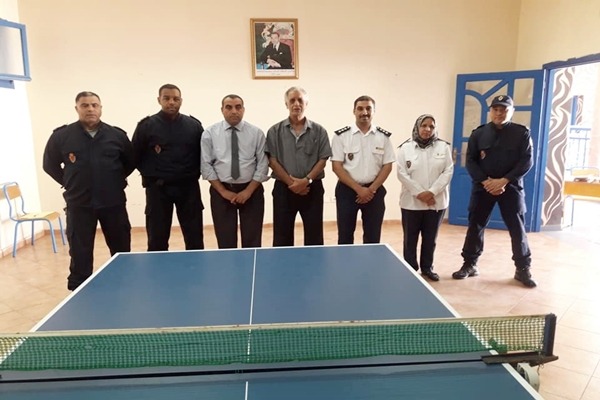 السجن المحلي بالمحمدية يحتضن البطولة الجهوية لكرة الطاولة