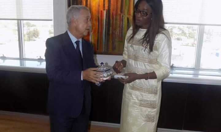 ساجد يستقبل وزيرة التمويلات الصغرى والاقتصاد الاجتماعي والتضامني بدولة السنيغال