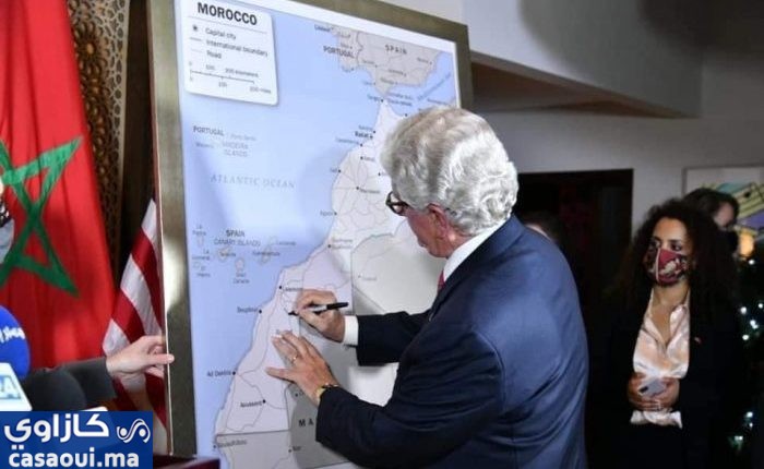 الولايات المتحدة الأمريكية تعتمد خريطة رسمية للمغرب تضم الصحراء المغربية