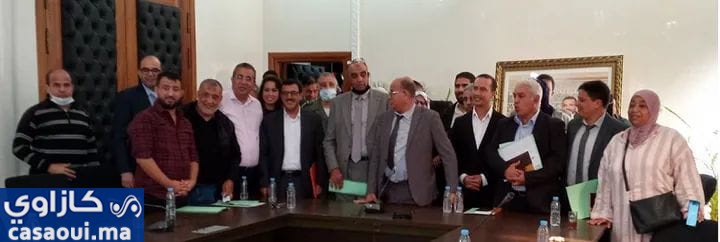 انتخاب رؤساء اللجان الدائمة ونوابهم بمقاطعة الحي المحمدي