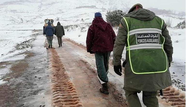 Instructions royales pour soutenir les citoyens face à la vague de froid dans plusieurs régions du Royaume